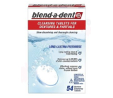 Blend-a-dent Fresh čistiace tablety na zubné náhrady 54 kusov