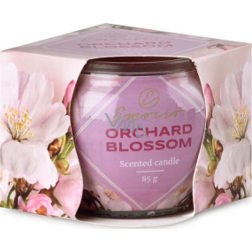 Emóciám Dekor Orchard Blossom - Ovocný kvet vonná sviečka sklo 70 x 62 mm 85 g