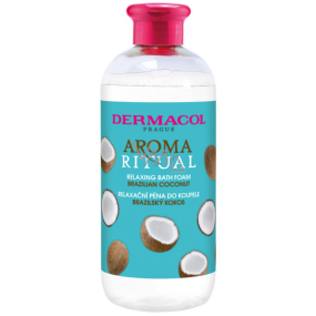 Dermacol Aroma Ritual Brazílsky kokos pena do kúpeľa 500 ml