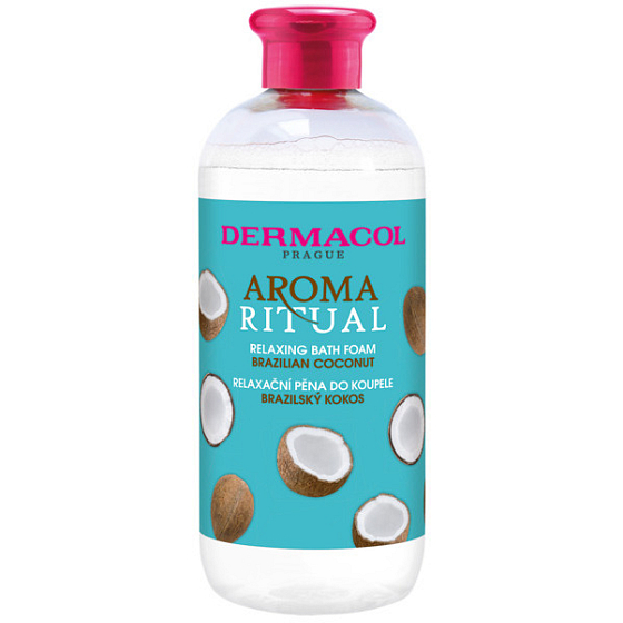 Dermacol Aroma Ritual Brazílsky kokos pena do kúpeľa 500 ml
