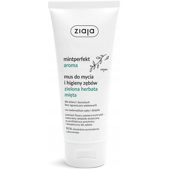 Ziaja Mintperfect Aroma Green Tea & Mint zubná pasta 100 ml
