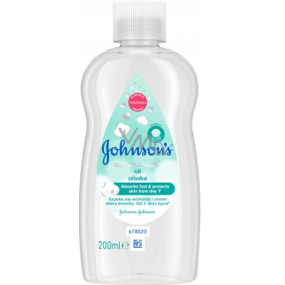 Johnson & Johnson Baby Cottontouch olej na telo a vlasy pre deti 200 ml