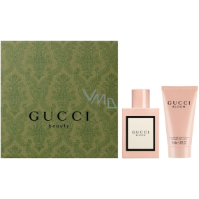 Gucci Bloom parfumovaná voda 50 ml + telové mlieko 50 ml, darčeková sada pre ženy