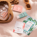 Payot Travel Kit Bubble Mask hĺbkovo čistiaca peelingová maska 5 ml + Hydra 24+ Creme Glacée hydratačný krém na tvár 30 ml + Roselift Collagéne hydrogélová maska na oči 2 ks + Morning Mask Water Power hydratačná textilná maska 1 ks, kozmetická sada