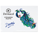 Dermacol Luxury Eyeshadow Palette paleta očných tieňov Drama 18 g