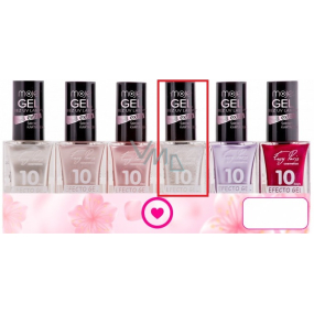 My Easy Paris 10Days Efecto Gel lak na nechty 028 Glitter White 15 ml