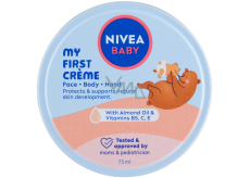 Nivea Baby My first créme krém na tvár, telo a spodnú časť 75 ml