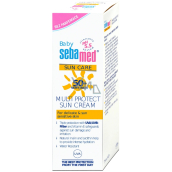 SebaMed Baby Sun Care OF50+ opaľovací krém pre deti bez parfumu 75 ml