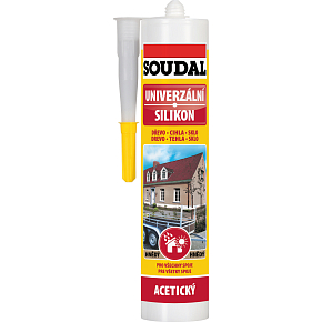Soudal univerzálny silikón, hnedý, 280 ml Soudal univerzálny silikón, hnedý, 280 ml