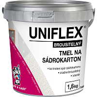 Uniflex tmel na sadrokarton brúsiteľný, 1,6 kg
