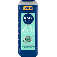 Nivea Men Anti Grease šampón pre mastné vlasy 500ml
