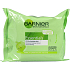 Garnier Skin Naturals Essentials odličovacie obrúsky pre normálnu a zmiešanú pleť 25 kusov