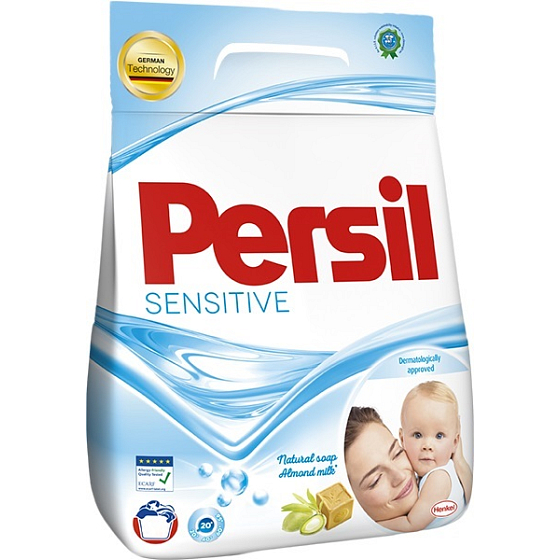 Persil Sensitive prací prášok pre citlivú pokožku 20 dávok 1,4 kg