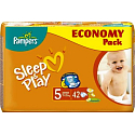Pampers Sleep & Play 5 Junior Jumbo 11 - 25 kg plienkové nohavičky 58 kusov