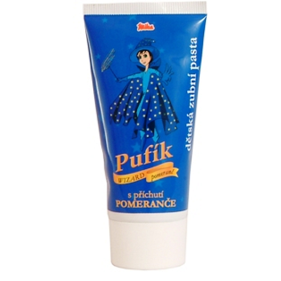 Mika Pufik Čarodejník pomaranč zubná pasta 50 ml