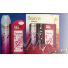 Rexona Sexy 2x antiperspirant sprej 150 ml + sprchový gél 250 ml + Kabelka, kozmetická sada