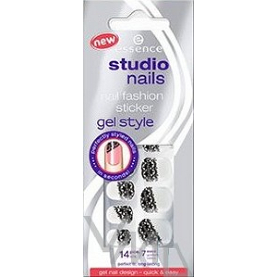 Essence Studio Nails 04 Saw It First in Rio gélové nálepky na nechty 14 kusov