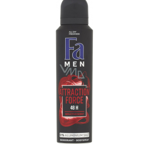 Fa Men Attraction Force deodorant sprej pre mužov 150 ml