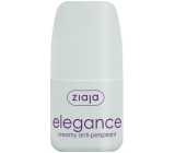 Ziaja Elegance Creamy guľôčkový antiperspirant dezodorant krémový roll-on pre ženy 60 ml