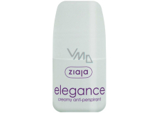 Ziaja Elegance Creamy guľôčkový antiperspirant dezodorant krémový roll-on pre ženy 60 ml