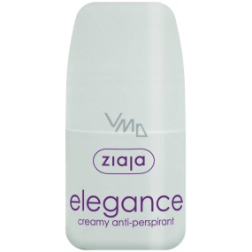 Ziaja Elegance Creamy guľôčkový antiperspirant dezodorant krémový roll-on pre ženy 60 ml