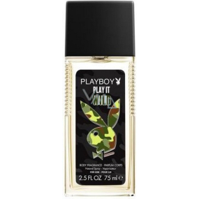 Playboy Play It Wild for Him parfumovaný dezodorant sklo pre mužov 75 ml
