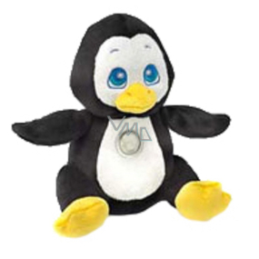 Plyšová hračka EP Line Penguin svietiaca v tme 23 cm, odporúčaný vek 4+