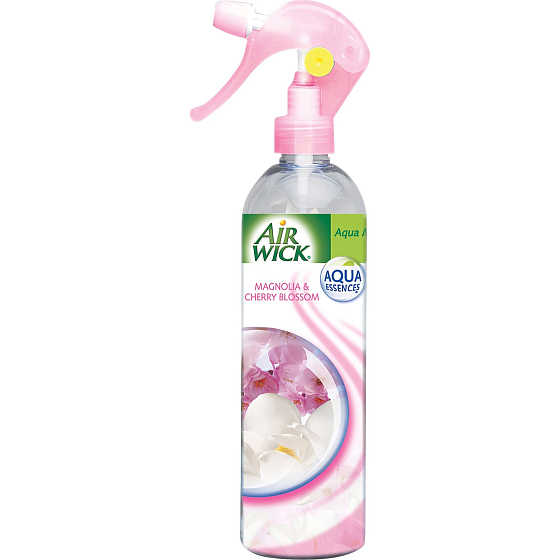 Air Wick Aqua Mist Magnolie & Čerešňa tekutý osviežovač vzduchu rozprašovač 345 ml