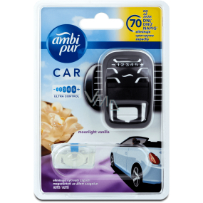 Ambi Pur Car Moonlight Vanilla kompletný strojček 7 ml