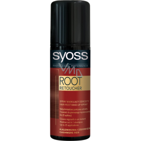 Syoss Root Retoucher sprej na odrasty kašmírovo červený 120 ml