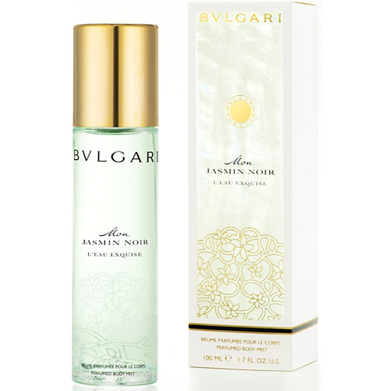 Bvlgari Mon Jasmin Noir L'Eau Exquise parfumovaná telová hmla v spreji pre ženy 100 ml