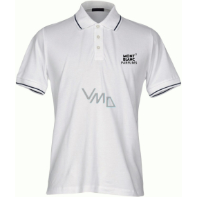 Montblanc Polo Shirt pánske polo tričko biele veľkosť L