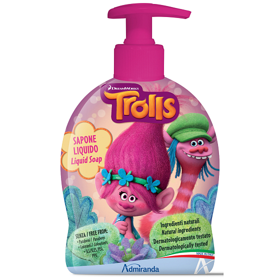 Trollovia tekuté mydlo pre deti 300 ml