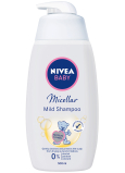Nivea Baby Micelárna jemný šampón na vlasy dávkovač 500 ml