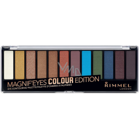 Rimmel London Magnifeyes Paleta očných tieňov 004 Color Edition 14,16 g