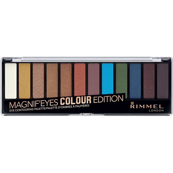 Rimmel London Magnifeyes Paleta očných tieňov 004 Color Edition 14,16 g