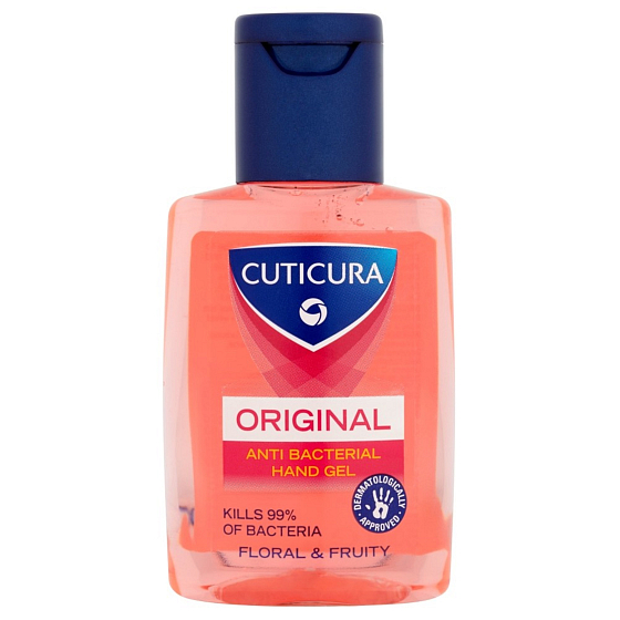 Cuticura Original Exotické ovocie antibakteriálny gél na ruky 50 ml
