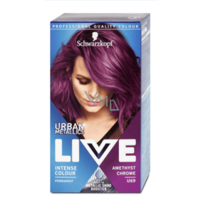 Schwarzkopf Live Urban Metallics farba na vlasy U69 Amethyst Chrome