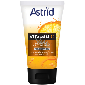 Astrid Vitamín C exfoliačný a rozjasňujúci peelingový gél 150 ml