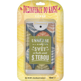 Albi Dezinfekcia do vrecka s vôňou citrónu Pre teba 15 ml