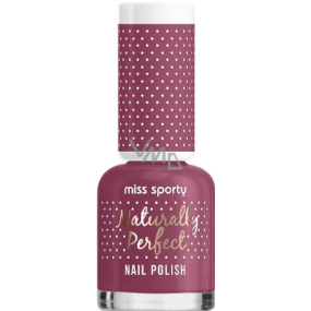 Miss Sporty Naturally Perfect lak na nechty 021 Sweet Cherry 8 ml