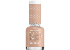 Miss Sporty Naturally Perfect lak na nechty 019 Chocolate Pudding 8 ml