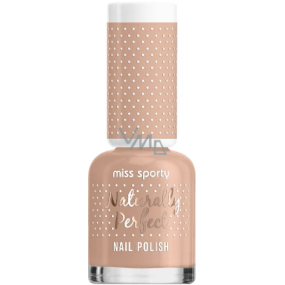 Miss Sporty Naturally Perfect lak na nechty 019 Chocolate Pudding 8 ml