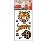 Tetovacie obtlačky Tiger 10,5 x 6 cm