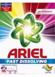 Ariel Rýchlo rozpustný prací prášok na farebné oblečenie 46 dávok 2,53 kg
