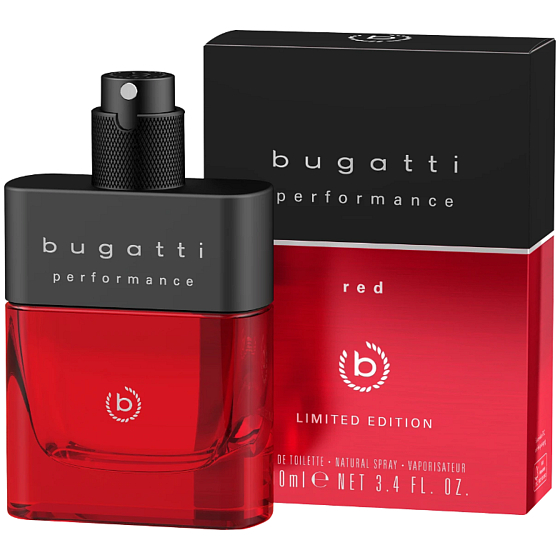 Bugatti Performance Red toaletná voda pre mužov 100 ml