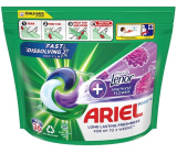 Ariel +Touch Of Lenor Amethyst Flower gélové kapsuly pre dlhotrvajúcu sviežosť 36 kusov