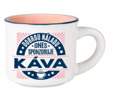 Albi Espresso hrnček - Dobrá nálada dnes sponzorovaná kávou 45 ml