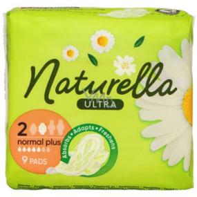 Naturella Ultra Normal Plus s harmančekom hygienické vložky 9 kusov