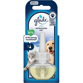 Glade Refreshing Air mazlíčkovia tekutá náplň do elektrického osviežovača vzduchu 20 ml